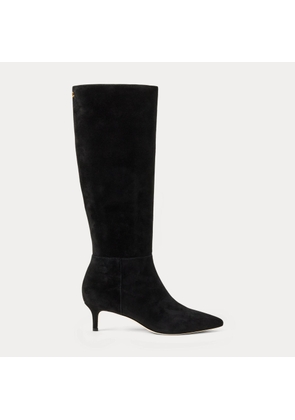 McKay Suede Tall Boot Heel