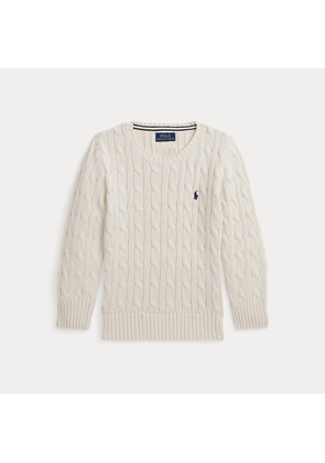 Cable-Knit Cotton Jumper
