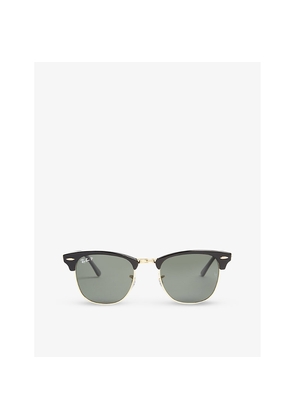 Ray-Ban Rb3016 Clubmaster Square-Frame Sunglasses