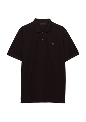 Prada Cotton Piqué Polo Shirt