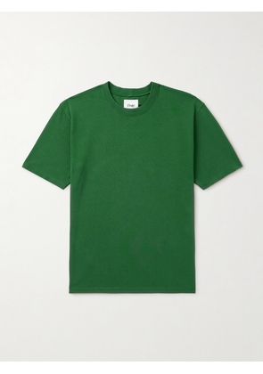 Drake's - Hiking Slim-Fit Cotton-Jersey T-Shirt - Men - Green - S
