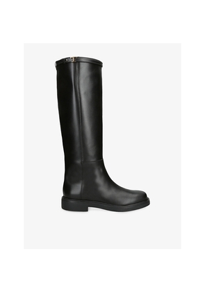 Womens TODS T Timeless Leather Knee-High Boots