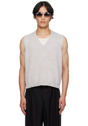 Maison Margiela Beige Knit Vest