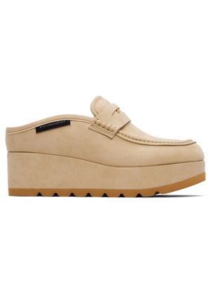 Stella McCartney Beige Sneak-Elyse Platform Loafers