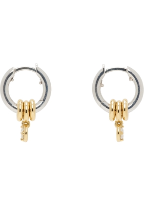 Spinelli Kilcollin SSENSE Exclusive Zahra Hoop SG WD Earrings