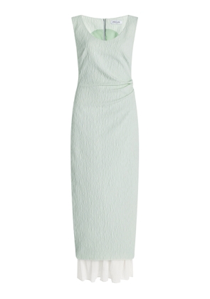 Anna Quan Olivia Crinkled Cotton-Blend Maxi Dress - Moda Operandi
