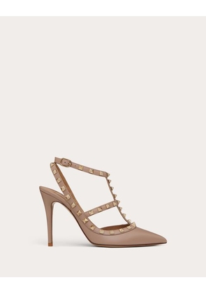 Valentino Garavani Rockstud Caged Pump 100Mm Woman POUDRE 34.5