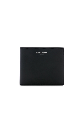 Saint Laurent Wallet in Black - Black. Size all.