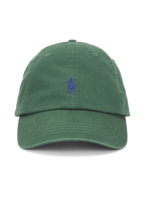 Polo Ralph Lauren Chino Sport Cap in Washed Forest - Green. Size all.