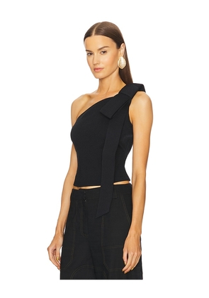 Cult Gaia Nomi Knit Top in Black. Size L. Also in XL.