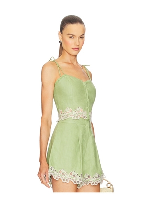 ASTR the Label Kiya Top in Green. Size L. Also in S.