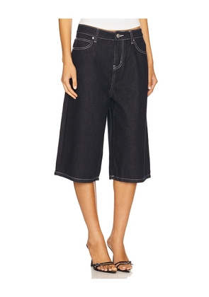 superdown Finley Oversized Short in Blue. Size L. Also in M, S, XS, XXS.