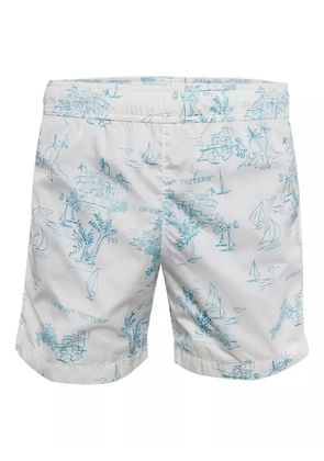 Off-White Pre-Owned pattern shorts
