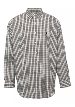 Polo Ralph Lauren Vintage plaid cotton shirt - White