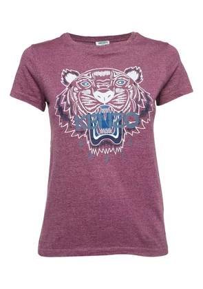 Kenzo Pre-Owned 2024 Tiger-Head T-shirt - Purple