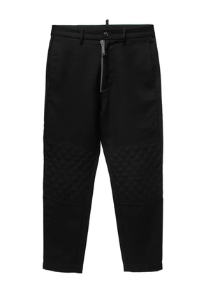 DSQUARED2 zip-fly wool trousers - Black
