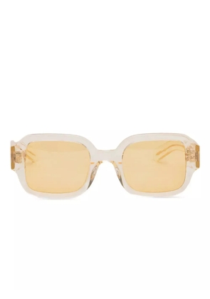 FLATLIST rectangle-frame sunglasses - White