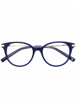 Polaroid wayfarer-frame glasses - Blue