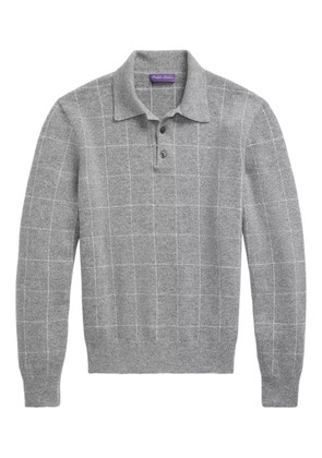 Ralph Lauren Purple Label polo-neck sweater - Grey