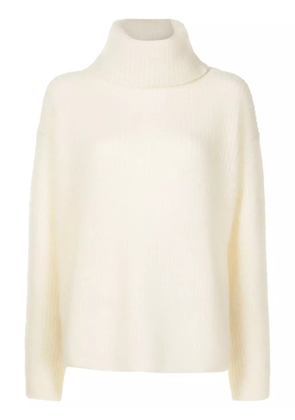 BOSS roll-neck chunky jumper - Neutrals