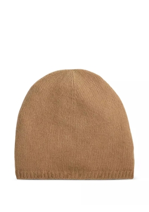 Ralph Lauren Collection rib-detailed beanie - Brown