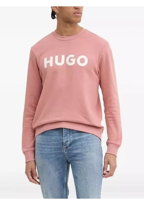 HUGO logo-print sweatshirt - Pink