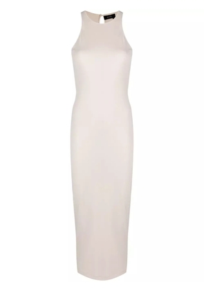 ANOUKI racerback midi dress - White