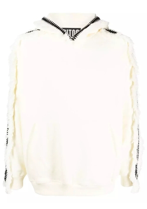 RITOS embroidered-detail hoodie - Neutrals