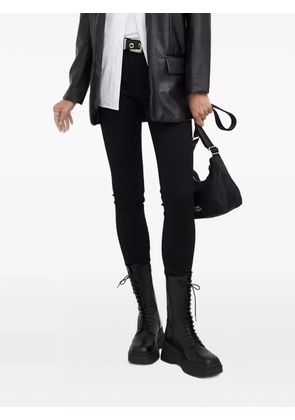 G-Star RAW logo-patch skinny jeans - Black