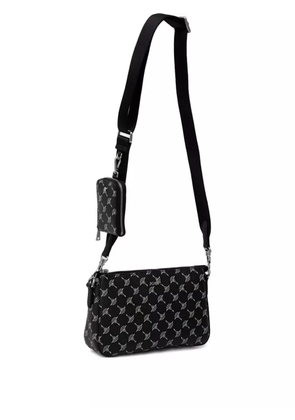 Joop! Cortina Jasmina logo-jacquard crossbody bag - Black