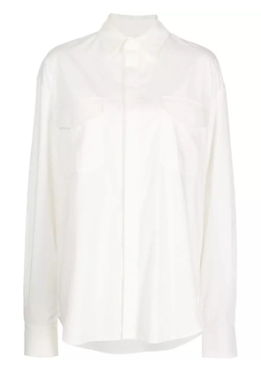 ANOUKI cotton long-sleeve shirt - White