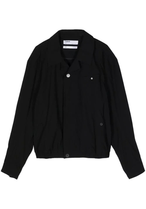 C2h4 button-up shirt jacket - Black