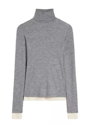 JIL SANDER+ wool layered T-shirt - Grey