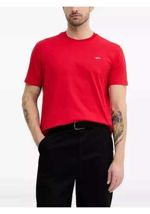 Paul & Shark logo-patch crew-neck T-shirt - Red
