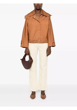 TWINSET button-fastening pocket jacket - Brown