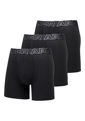 Under Armour logo-waistband boxers (pack of three) - Black