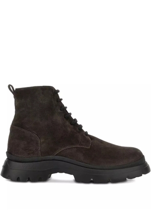 Hogan suede ankle boots - Brown