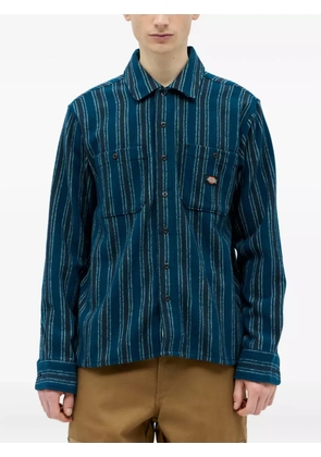 DICKIES striped long-sleeve shirt - Blue