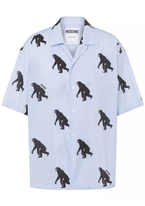 Moschino graphic-print shirt - Blue