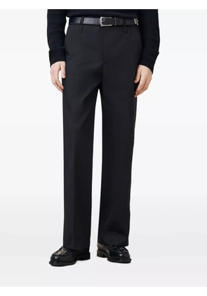 AllSaints flat-front tailored trousers - Black