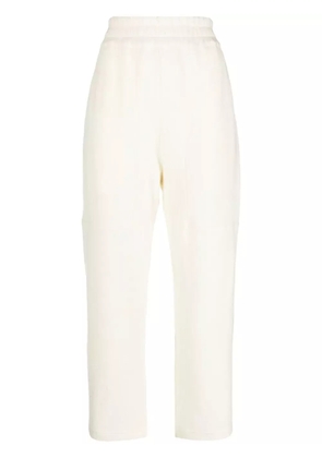 Gentry Portofino textured straight-leg track pants - Neutrals