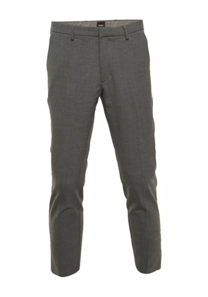 BOSS pre-owned crepe trousers - Grey