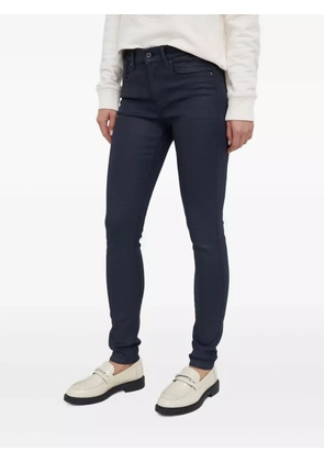 G-Star RAW logo-patch skinny trousers - Blue