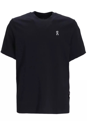 On Running logo-print cotton T-shirt - Black