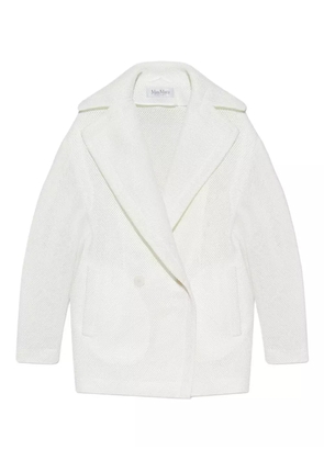 Max Mara double-breasted blazer - White