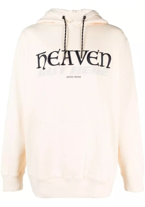 Wood Wood Zeus Heaven cotton hoodie - Neutrals