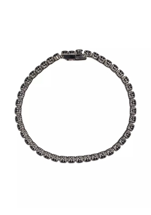 Swarovski black ruthenium-plated tennis bracelet