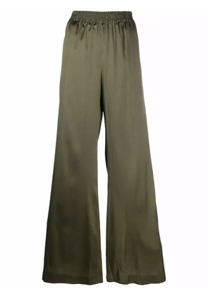Gianluca Capannolo wide-leg elasticated trousers - Green