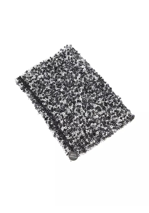 Maria Calderara sequinned bracelet - Black