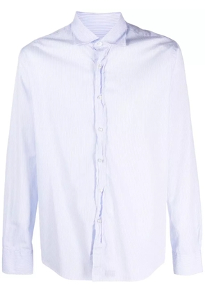 Deperlu long-sleeve cotton shirt - Blue